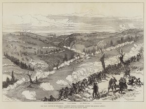 Der Krieg, Schlacht von Sinankeui, türkische Position verteidigt gegen den russischen Angriff